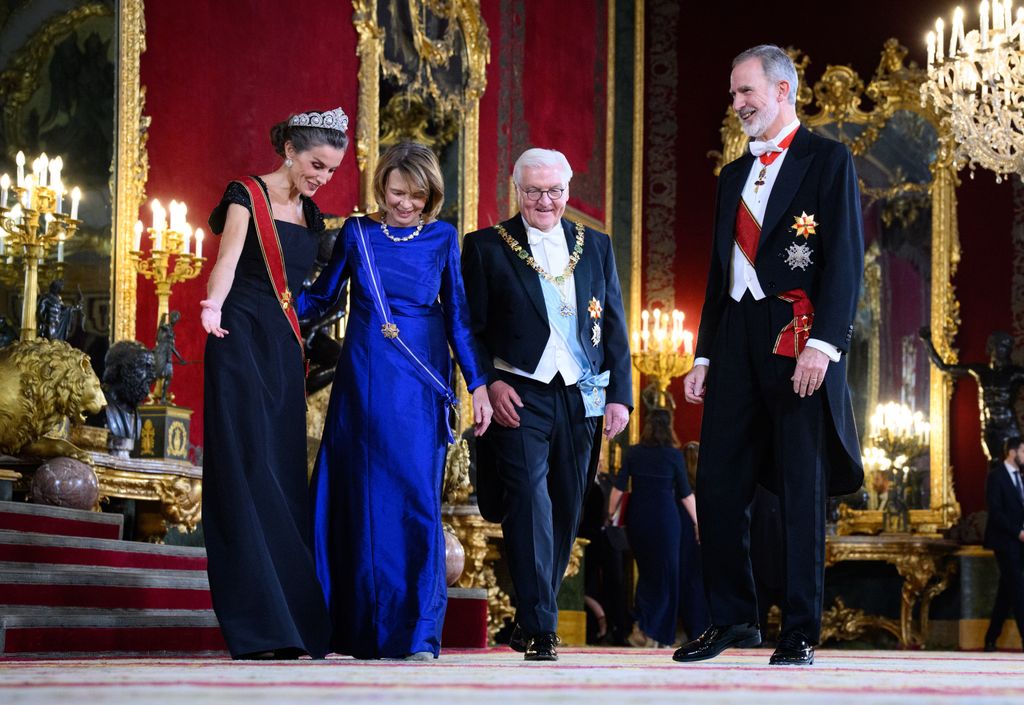 Cena de gala en el Palacio Real el pasado 26 de noviembre