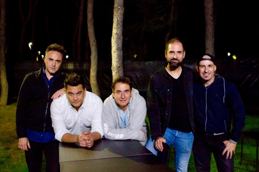 Integrantes del grupo 'Modestia Aparte'