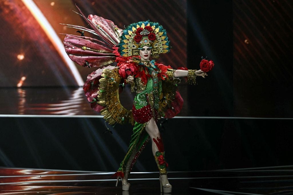 Miss México portó un diseño inspirado en la diosa mexica Xochiquétzal