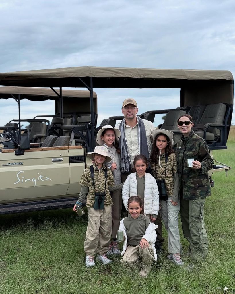 Jacky y su familia disfrutaron de una aventura por las nubes.