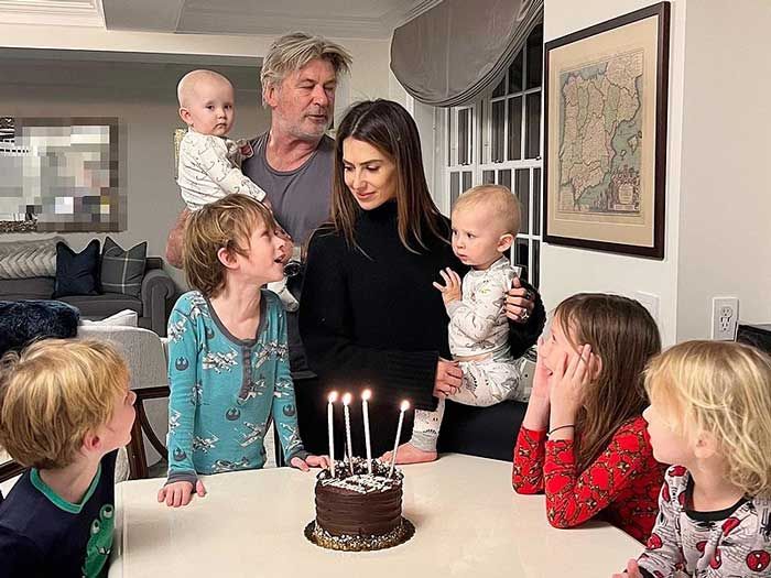 Alec Baldwin y su familia numerosa 