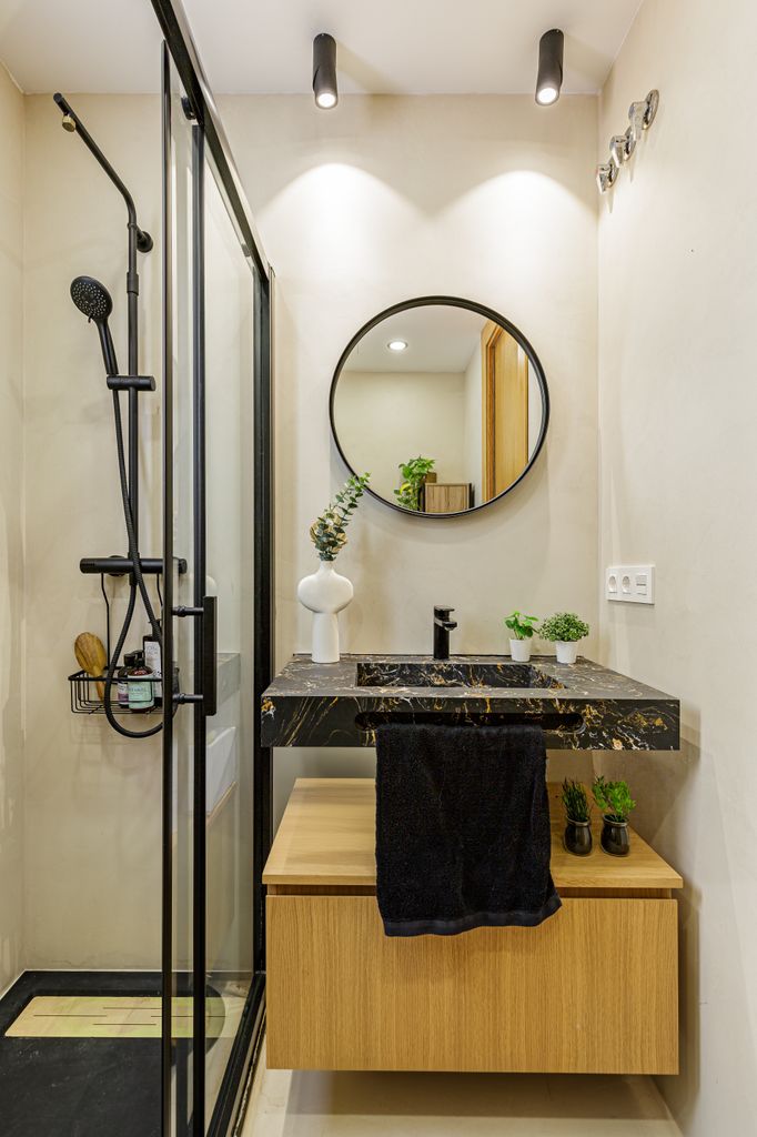 Baño bien armonizado según el 'feng shui'