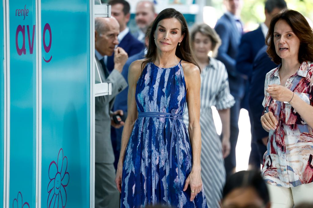 La reina Letizia, en la Feria del Libro 2026