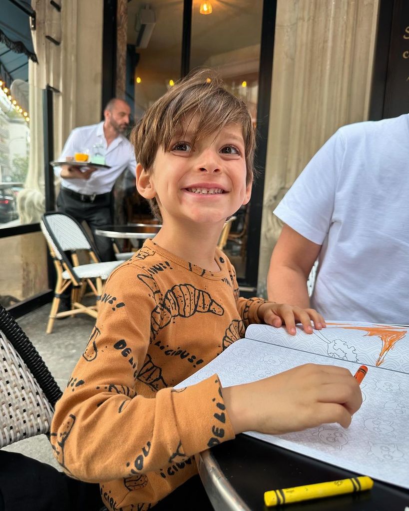 Daniel Alejandro, hijo de Alessandra Villegas y Daniel Sarcos