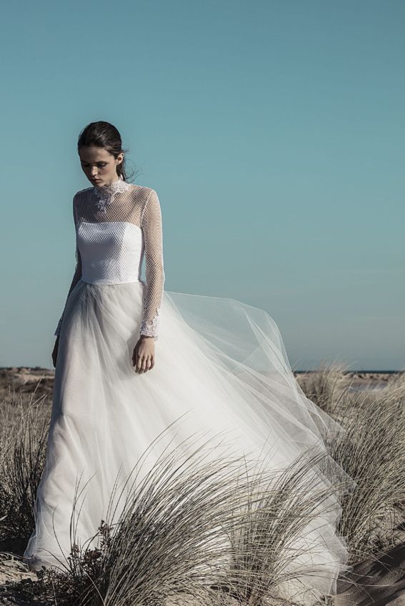 Vestidos de novia para bodas al aire libre