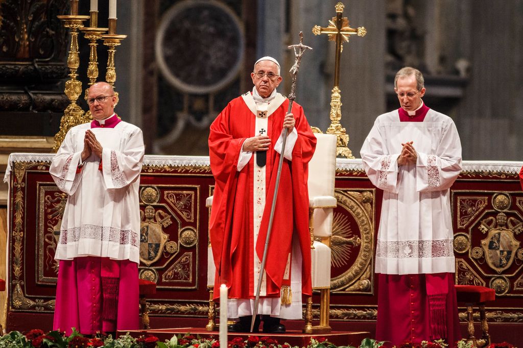 Misa de entronización del Papa Francisco en 2015