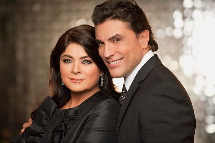 Victoria Ruffo y Osvaldo Ríos en 'Triunfo del amor'