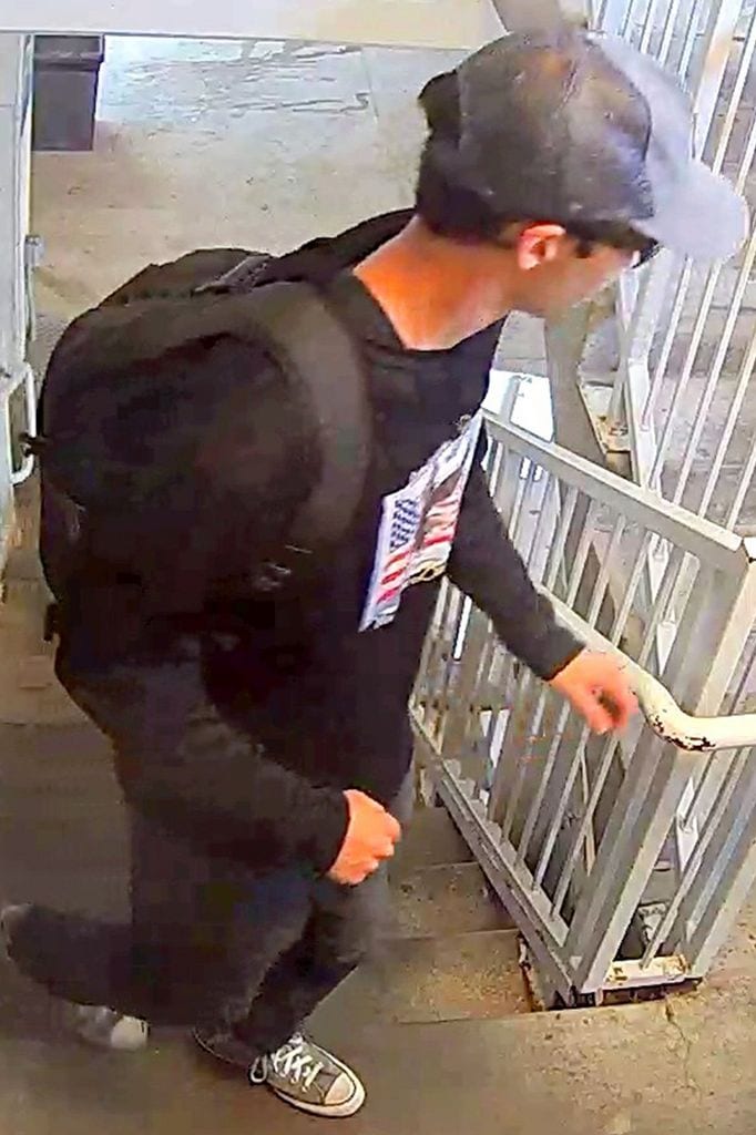 La imágenes del supuesto autor del crimen contra Charlie Kirk 