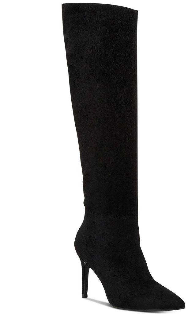 black high heel boots by steve madden
