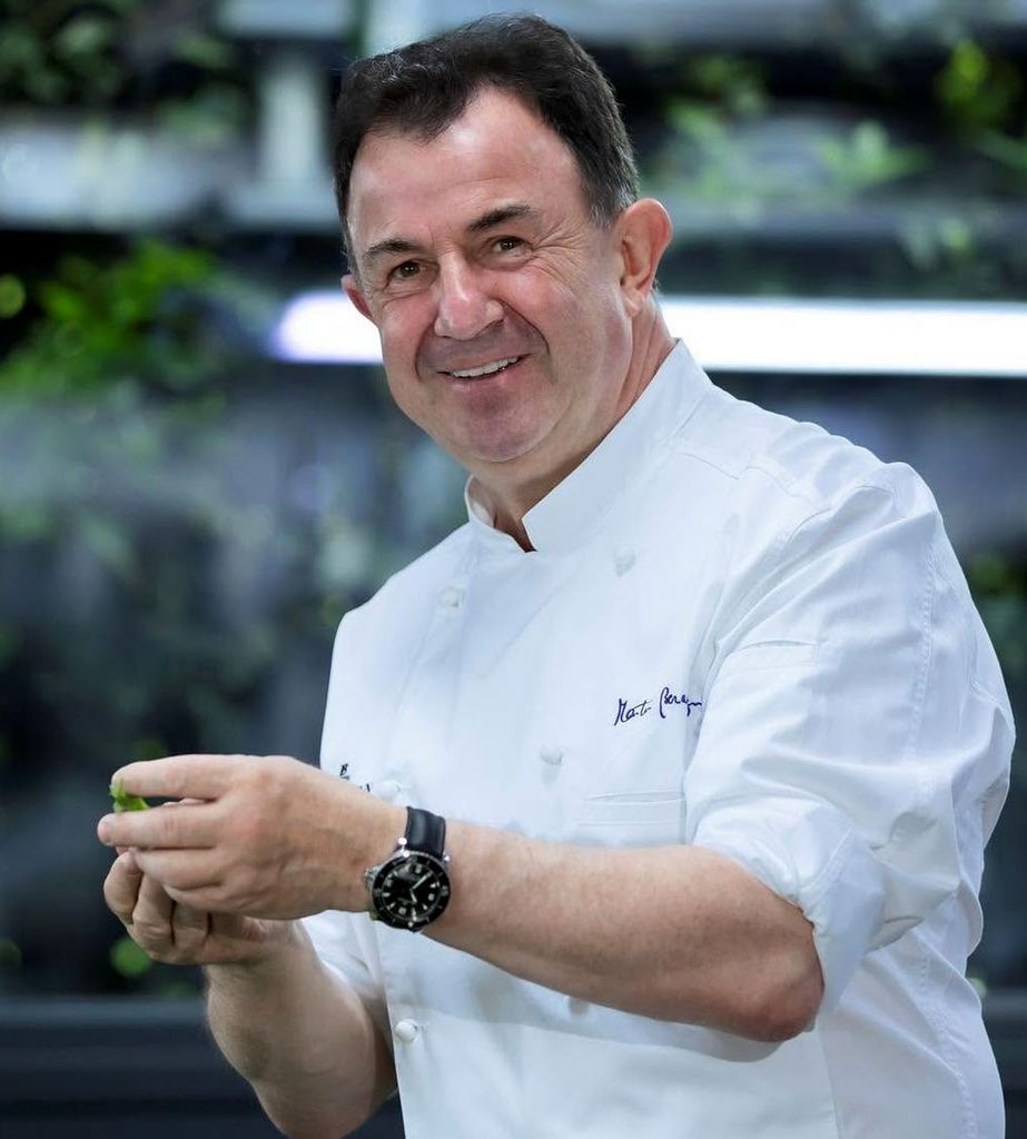 Martín Berasategui, el chef con más estrellas Michelin de España.