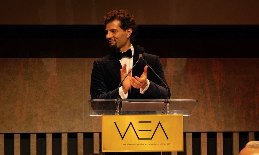 El actor Rafael de la Fuente fue el maestro de ceremonias de la noche.
