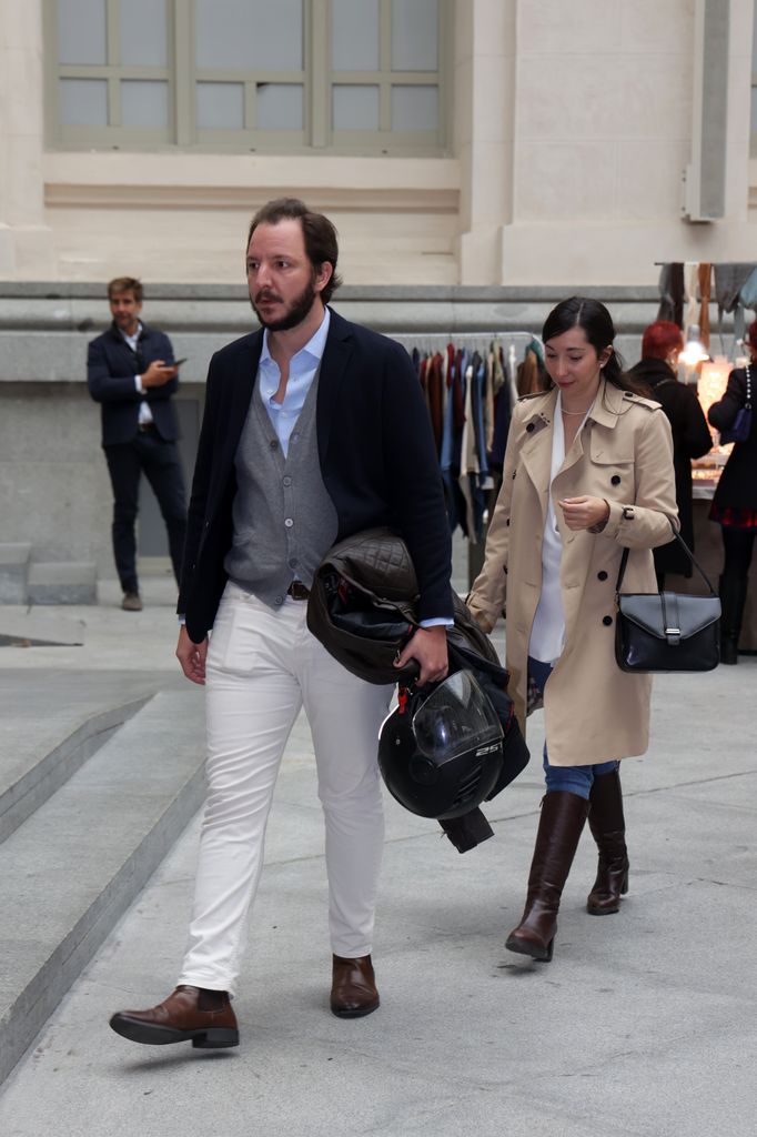 Luis Juan Fernández Sastrón y Gómez-Acebo
en el Rastrillo Nuevo Futuro