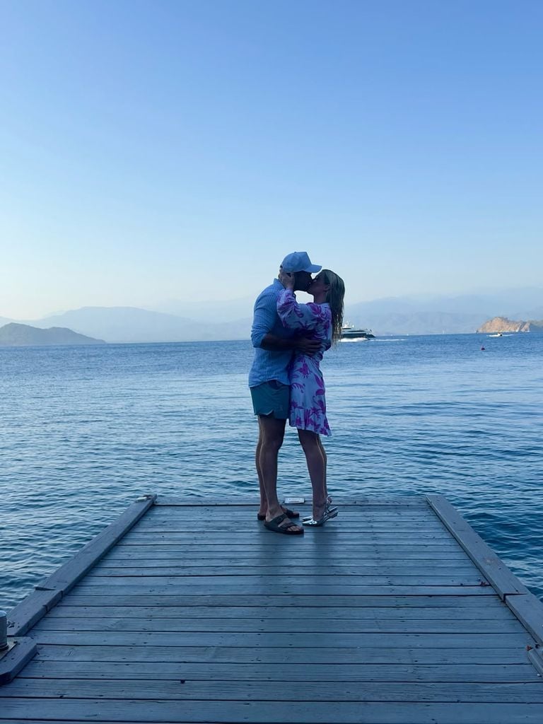 Amelia Spencer y su marido