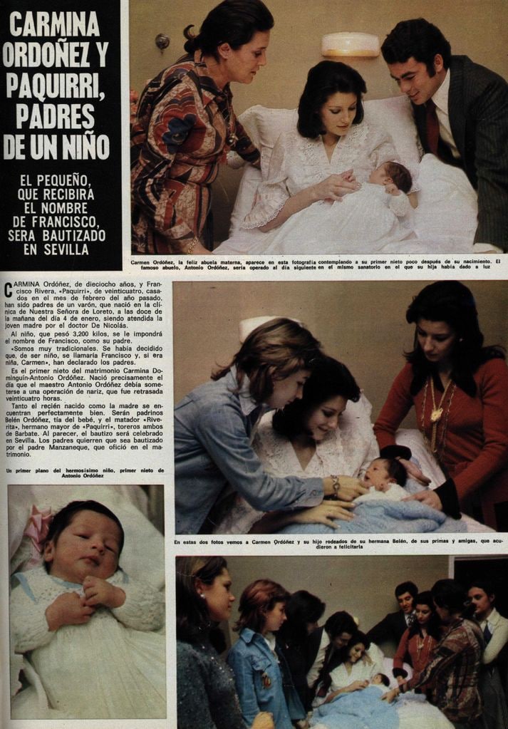 HOLA+ Carmen Ordoñez hijo