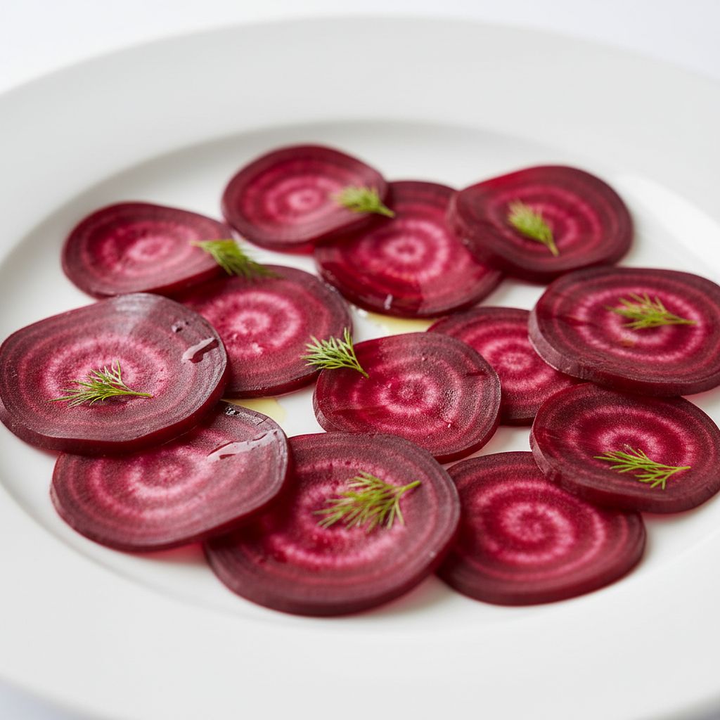 Carpaccio de remolacha