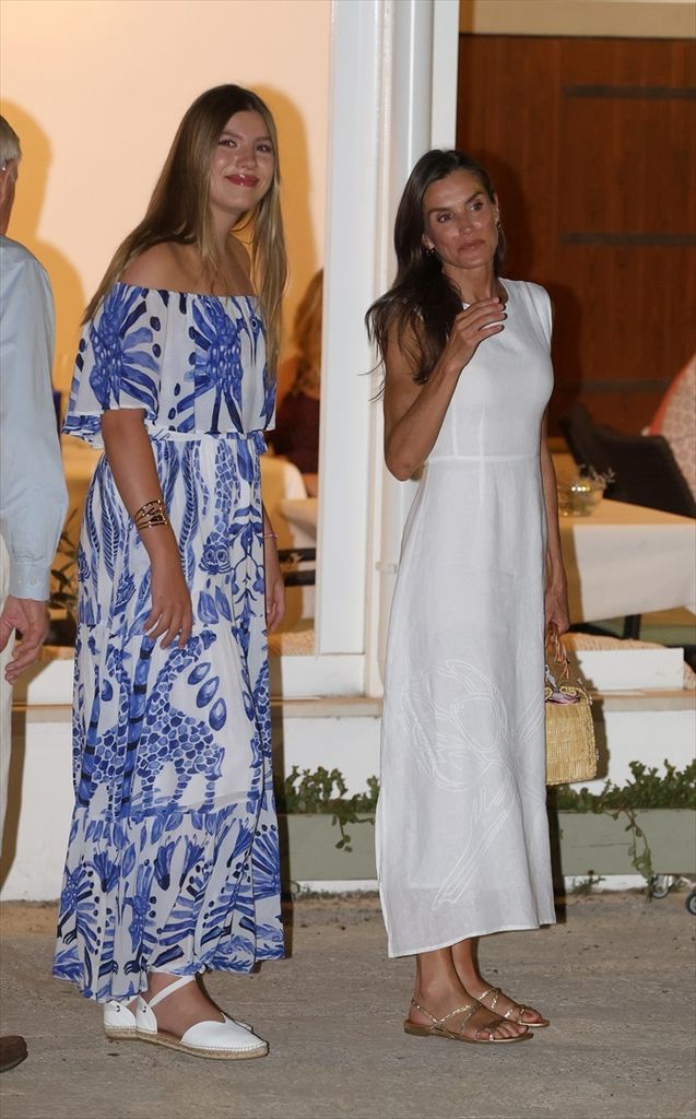 La reina Letizia y la infanta Sofía