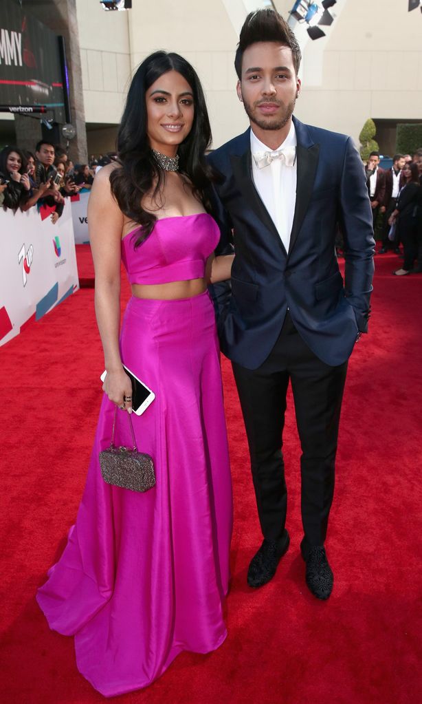 Prince Royce y Emeraude Toubia