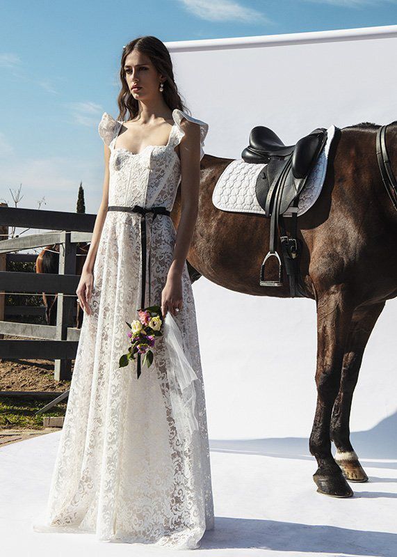 Vestidos de novia para bodas al aire libre