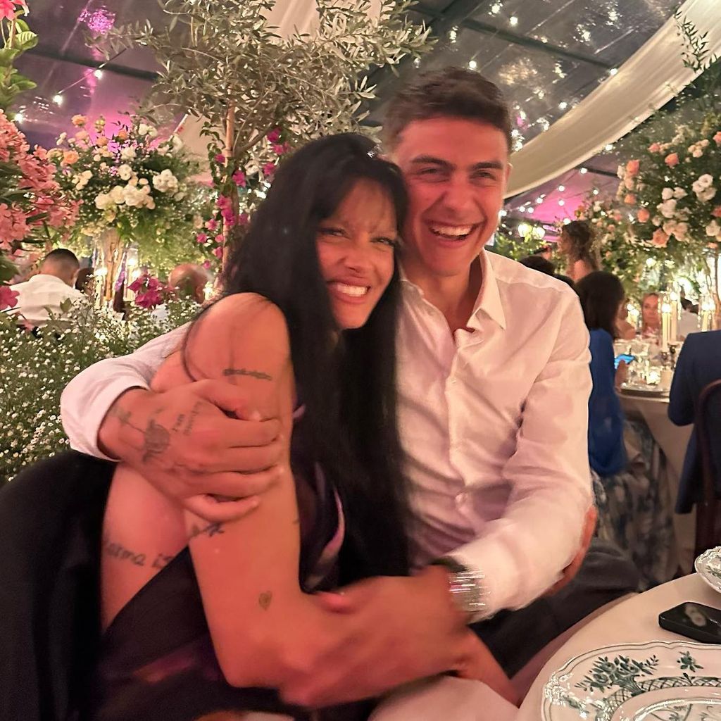 Oriana Sabatini y Paulo Dybala