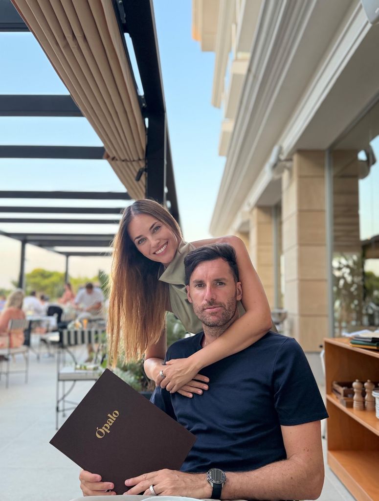 Helen Lindes y Rudy Fernández en Mallorca