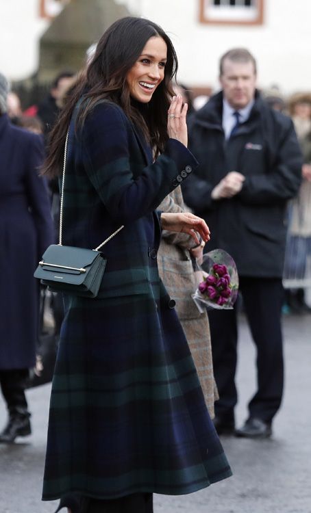 El abrigo tartán de Meghan Markle