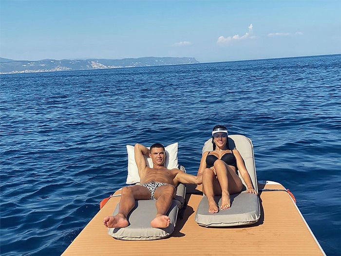 Georgina Rodríguez y Cristiano Ronaldo