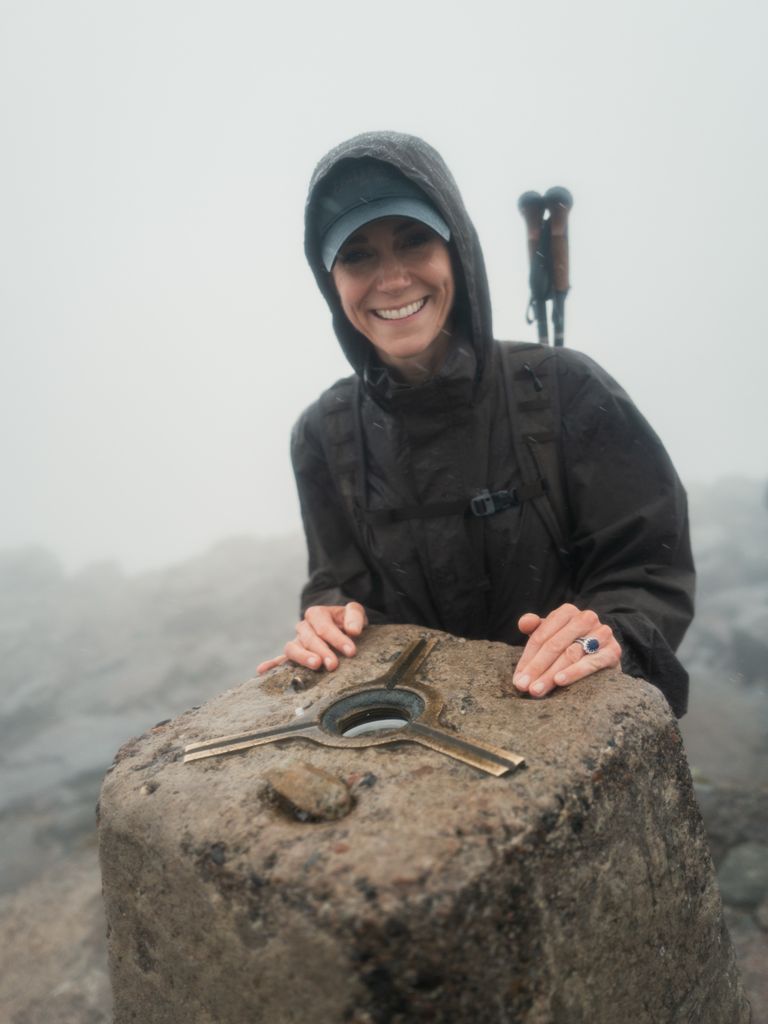 Kate Middleton, en la cima del Ben Nevis