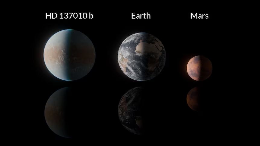 Mientras la Tierra tiene una temperatura media de unos 15 ºC y Marte ronda los –65 ºC, el planeta HD 137010 b podría registrar valores cercanos a los –70 ºC