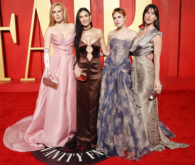 Demi Moore impacta en los Oscar