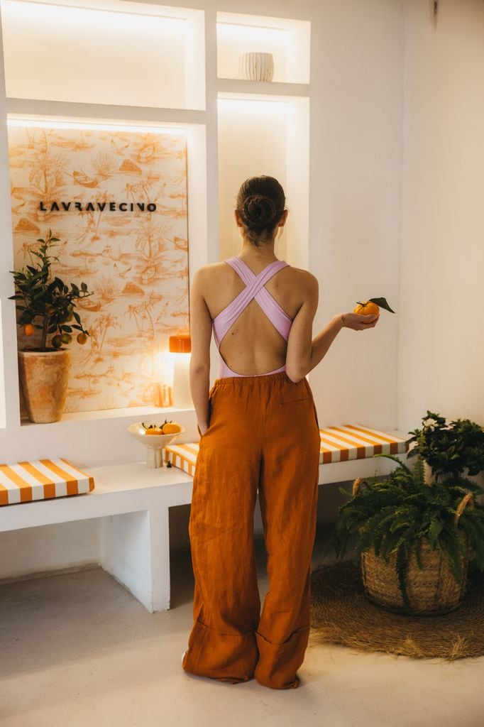 Evento de la nueva coleccion de baño de Laura Vecino
