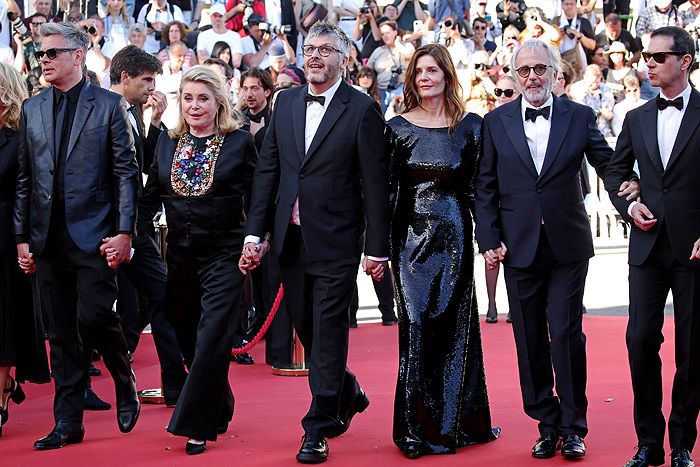  Chiara Mastroianni y Catherine Deneuve en Cannes