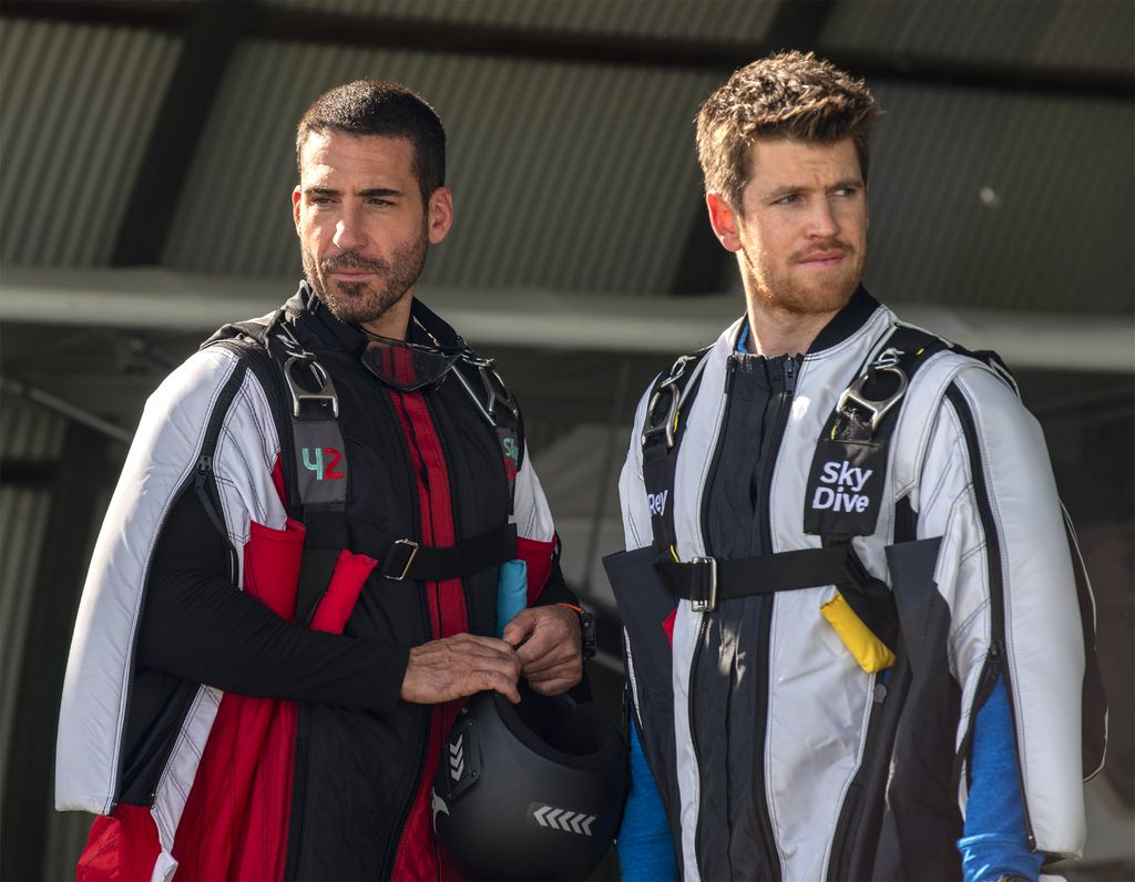 Miguel Ángel Silvestre y Miguel Bernardeu, en 'La fiera'