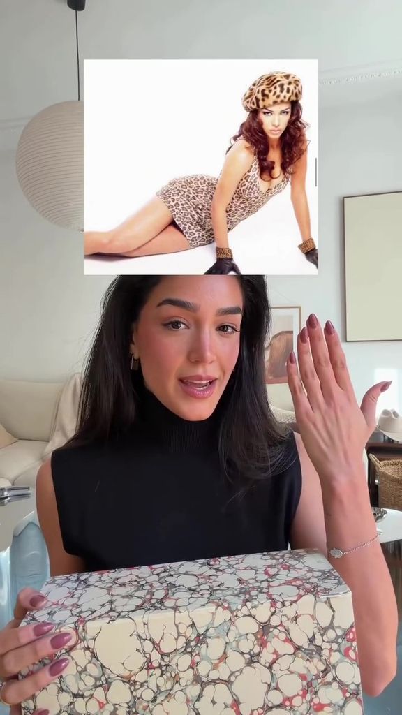 Ale Capetillo presumió las piezas que extrajo del clóset de su madre, Biby Gaytán.