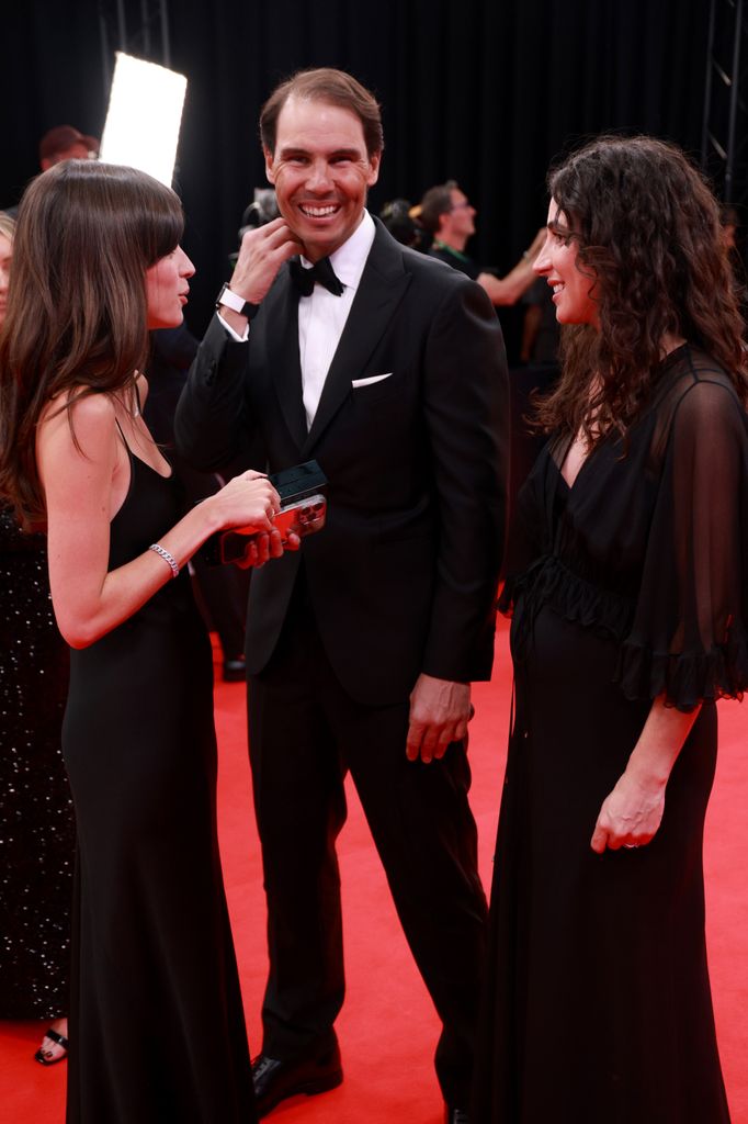 Rafa Nadal y Mery Perelló en los Premios Laureus 2025