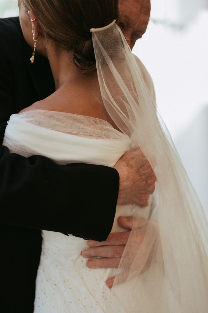 Novia con su padre