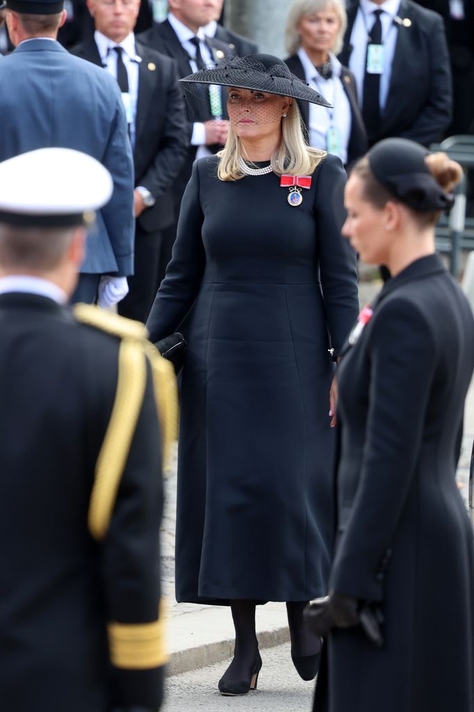 La reina Mette-Marit de Noruega