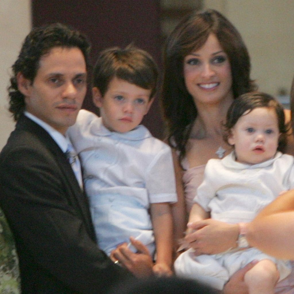 marc anthony y dayanara torres con sus hijos