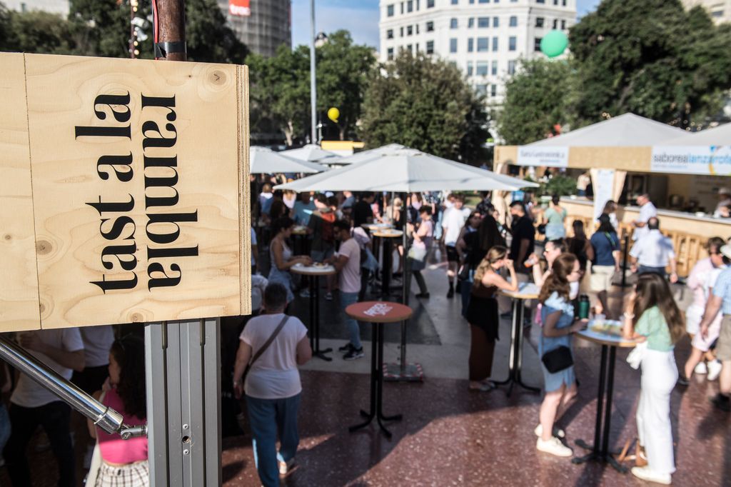 Barcelona acoge anualmente el festival gastronómico 'Tast a La Rambla'