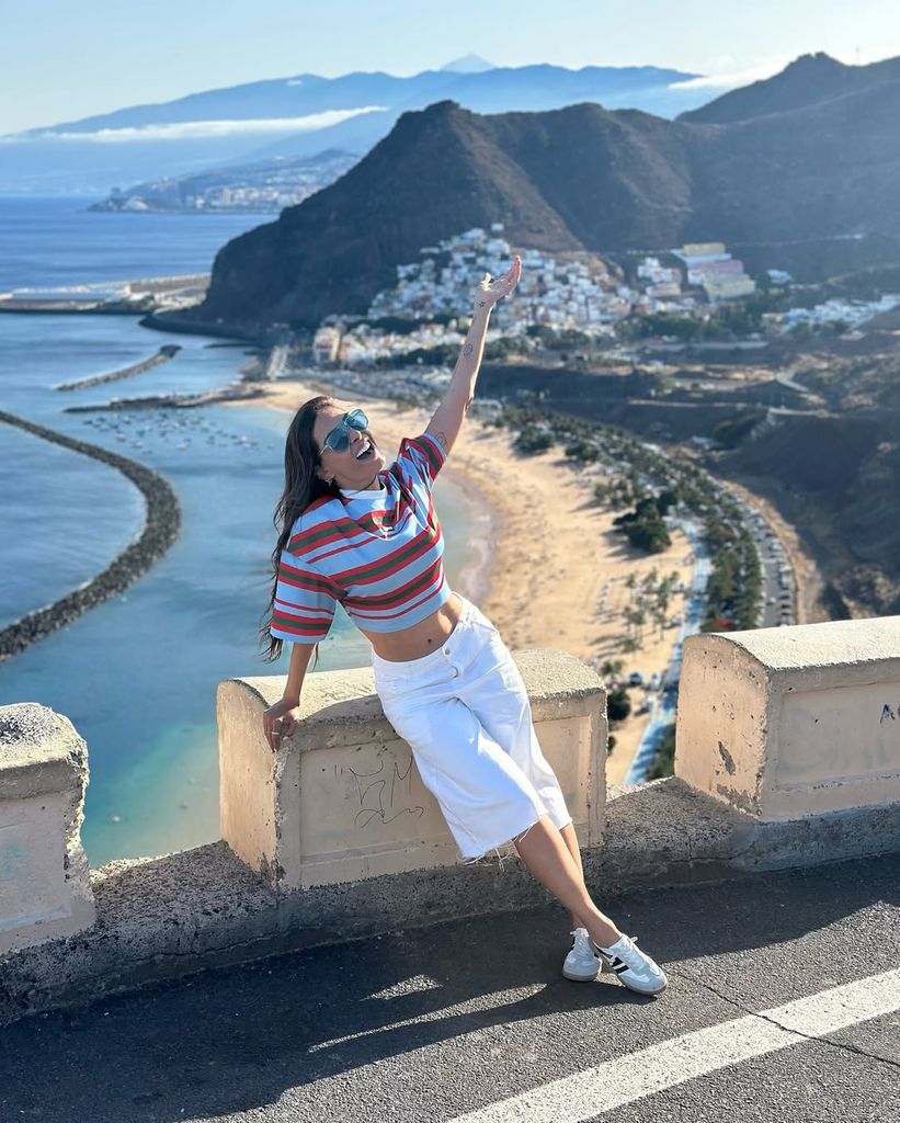 Galilea Montijo sigue disfrutando del verano en España