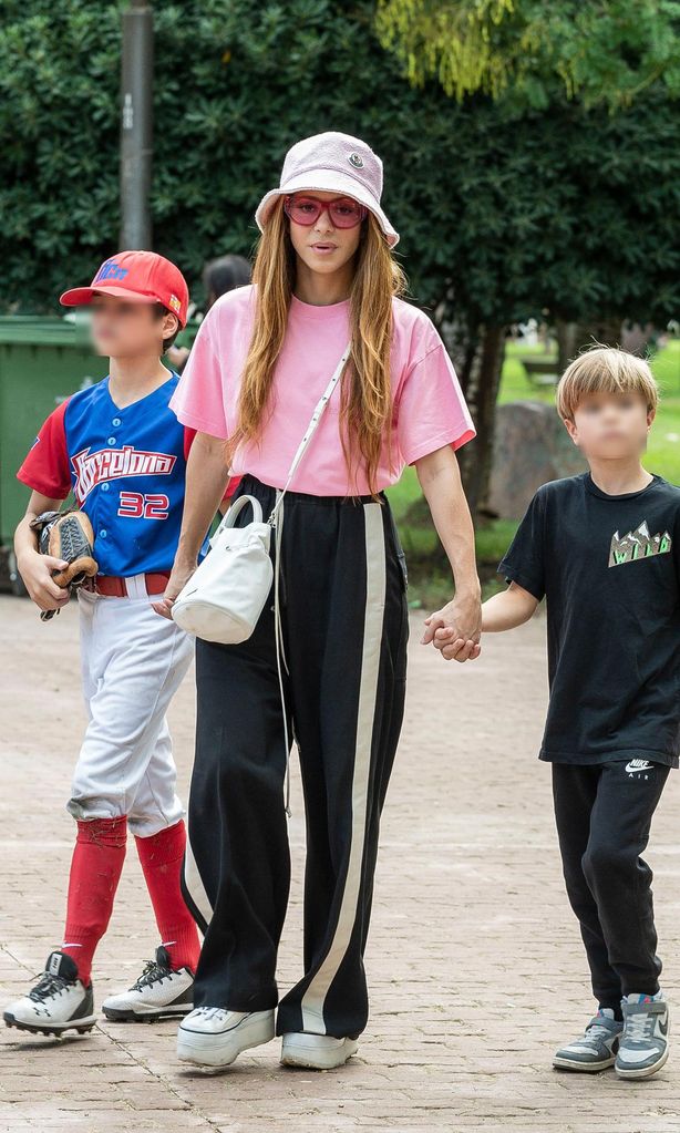 shakira y sus hijos