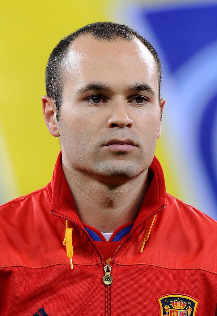 Iniesta en el mundial de 2010