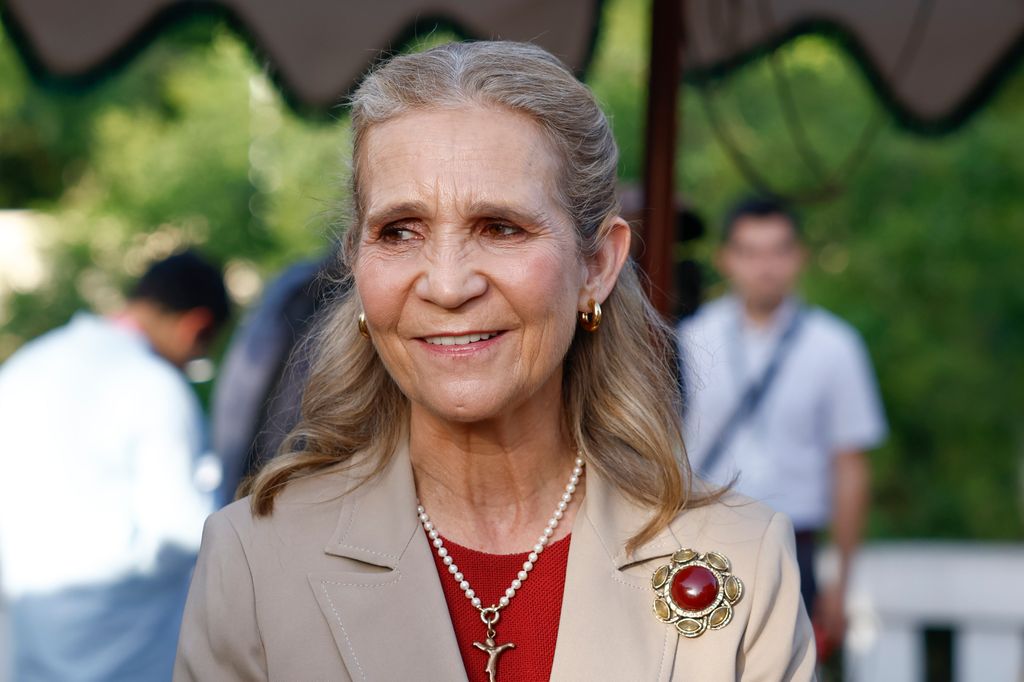 La infanta Elena se ha mostrado muy cercana