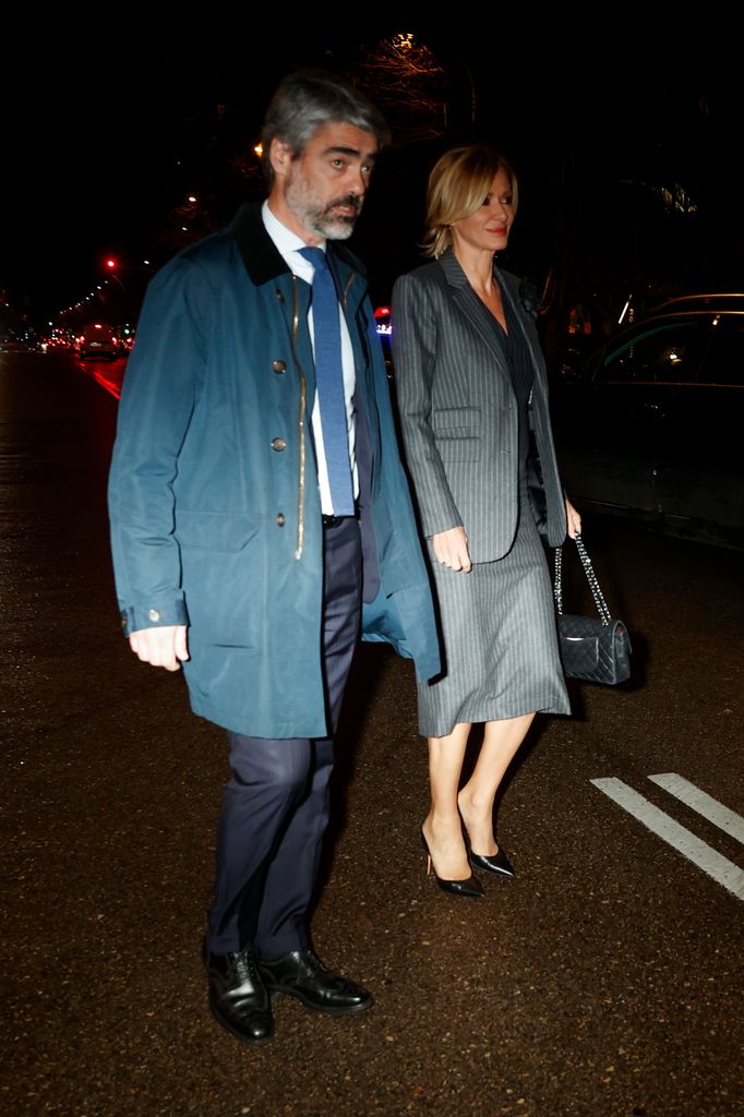 Susanna Griso ha acudido junto a su prometido