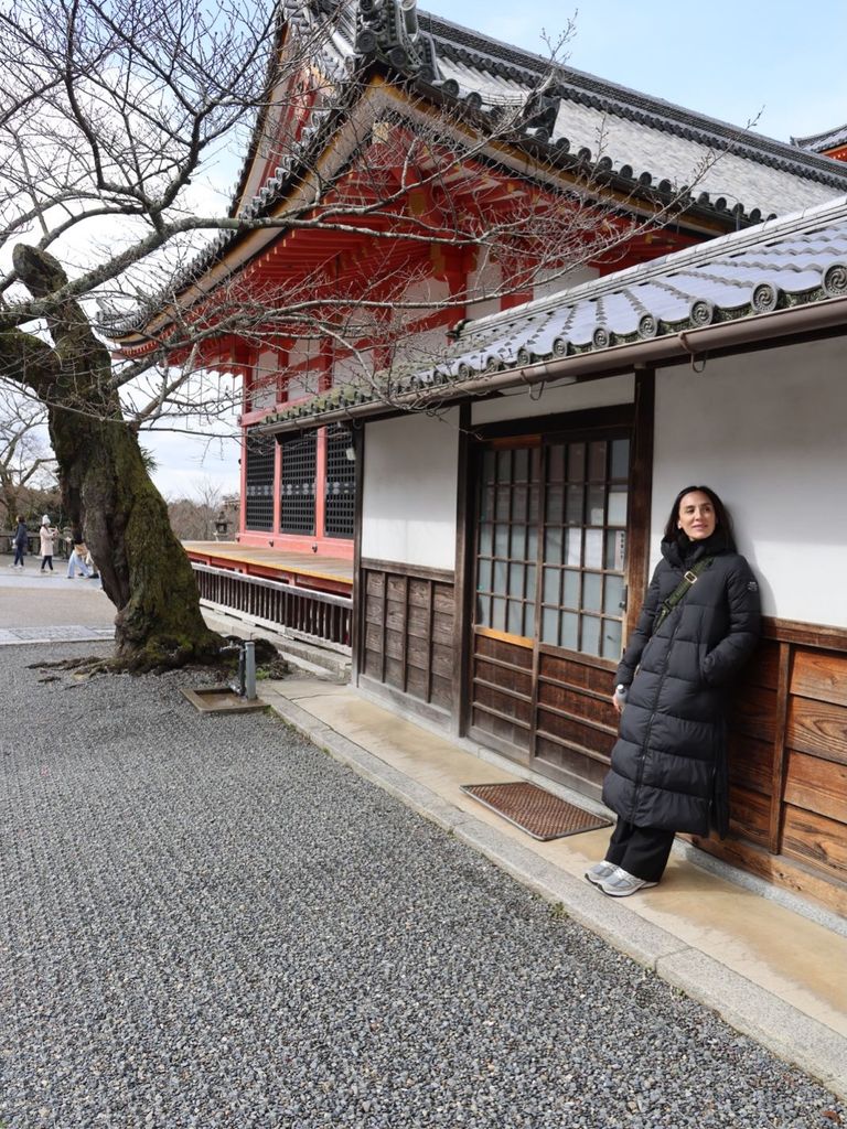 "Primer paseo por los templos de Kyoto", ha dicho la marquesa de Griñón