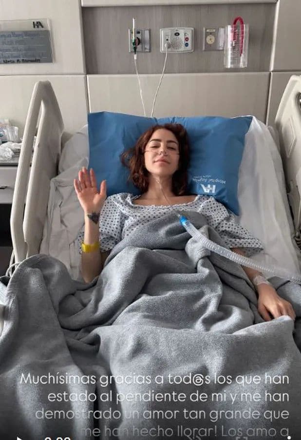 La integrante de JNS se sometió a una cirugía que ya tenía programada