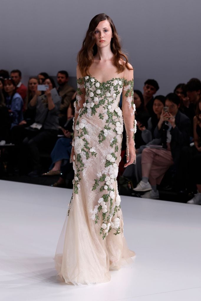 Ines di Santo en Barcelona Bridal Fashion Week