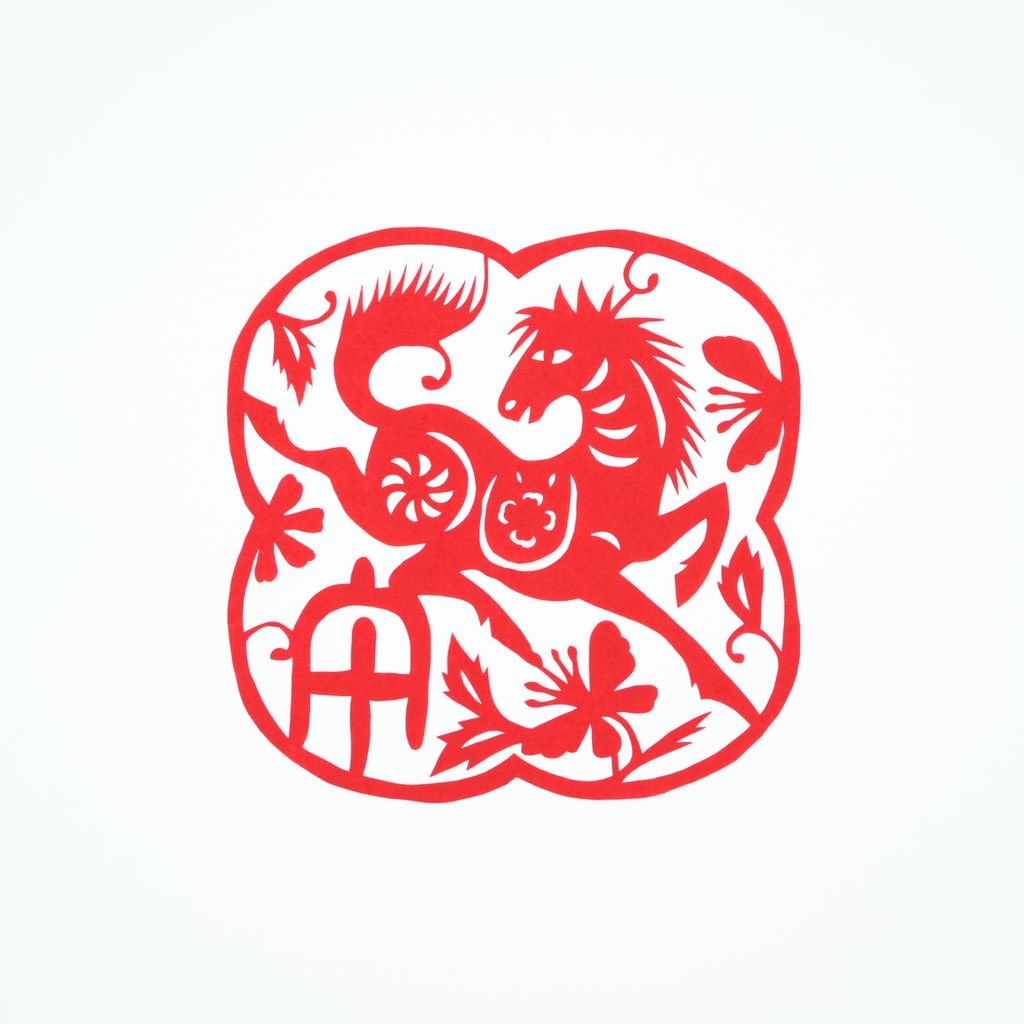 El caballo representa uno de los 12 signos del Zodiaco Chino. 
