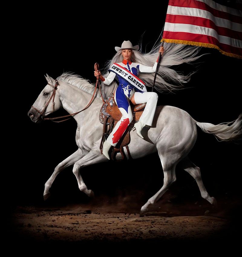 Beyoncé con looks de cowgirl