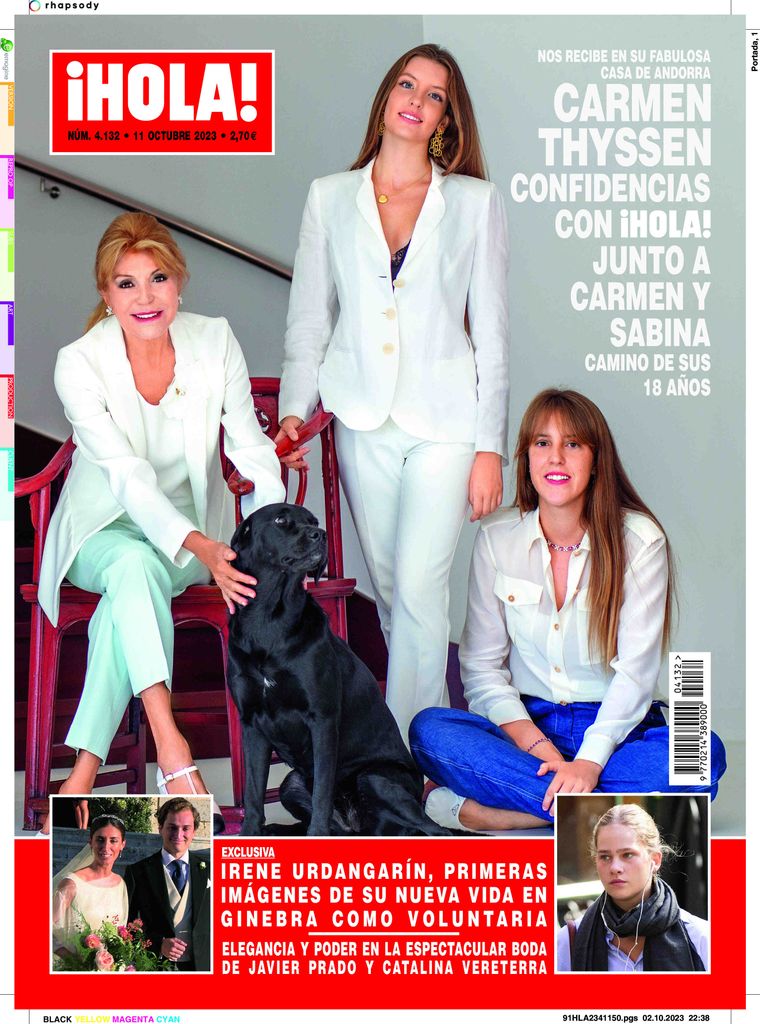Su reportaje de octubre de 2023