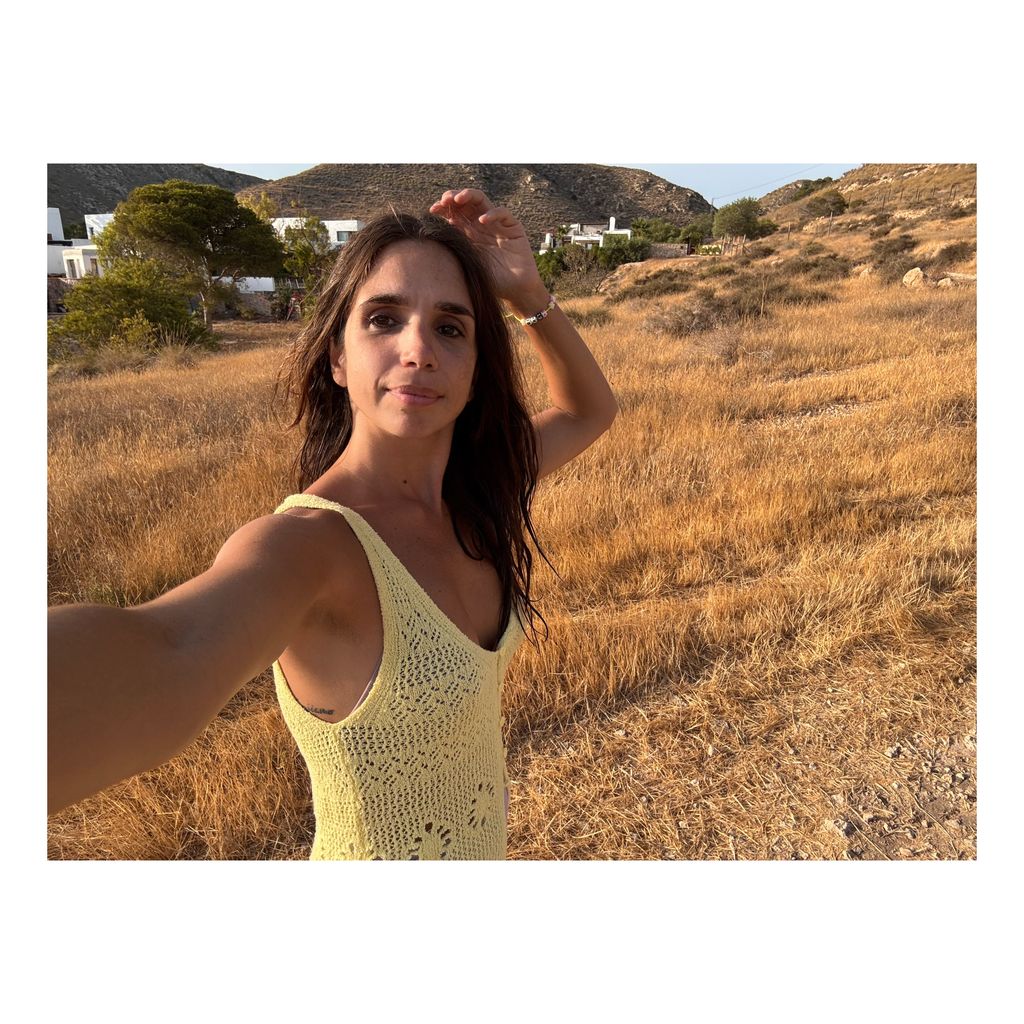 Elena, espectacular en Agua Amarga